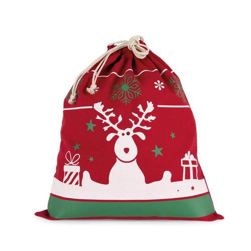 Sac avec cordon motifs de Noël - 2