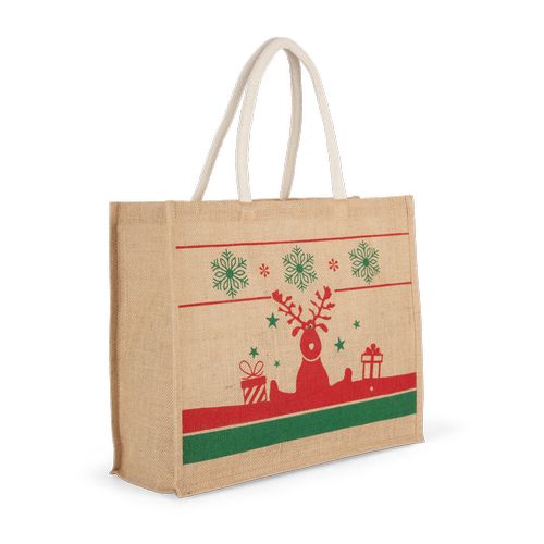 Sac shopping avec motifs de Noël - 4