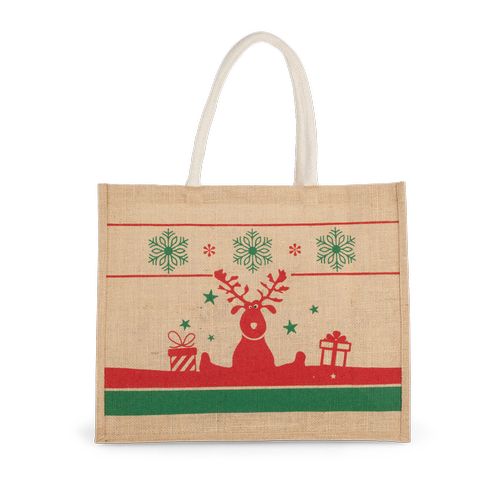 Sac shopping avec motifs de Noël - 3