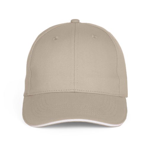 Casquette Baseball avec sandwich - 6 panneaux - 8