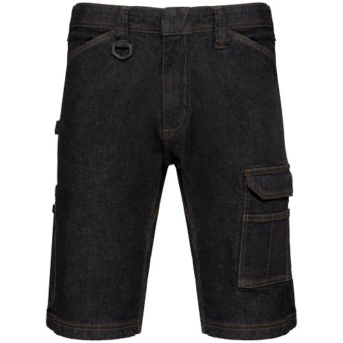 Bermuda denim multipoches homme - 9