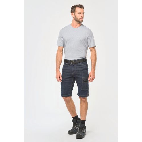 Bermuda denim multipoches homme - 3