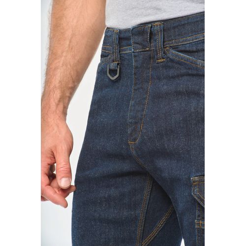 Bermuda denim multipoches homme - 5