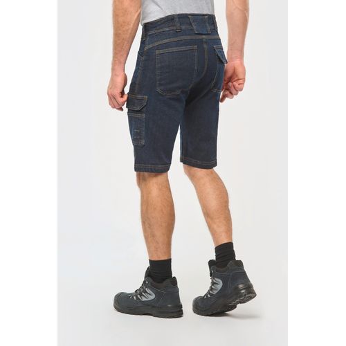 Bermuda denim multipoches homme - 2