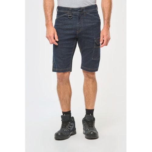 Bermuda denim multipoches homme - 1