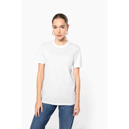 T-shirt col rond manches courtes unisexe - 1