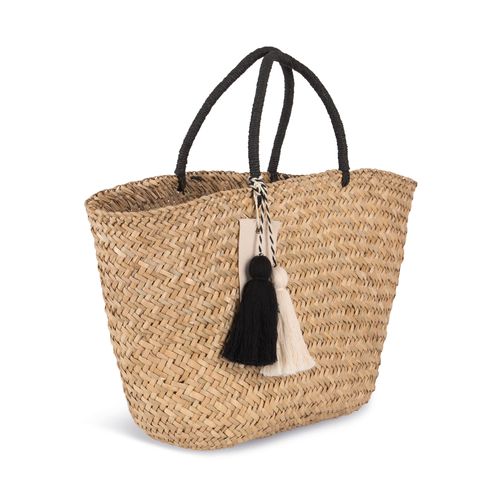 Panier shopping en paille - 1