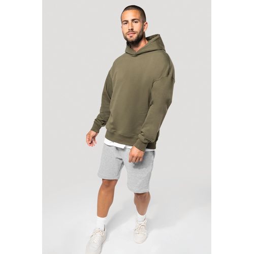 Sweatshirt à capuche molleton oversize unisexe - 5
