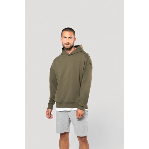 Sweatshirt à capuche molleton oversize unisexe - 2