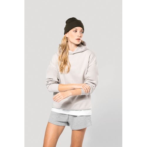 Sweatshirt à capuche molleton oversize unisexe thumbnail 8