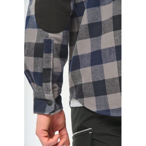 Chemise à carreaux avec poches homme - 10