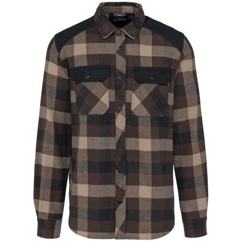Chemise à carreaux avec poches homme - 12
