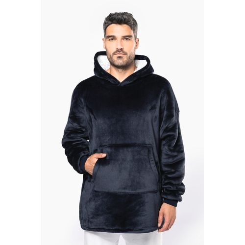 Plaid poncho unisexe - 2