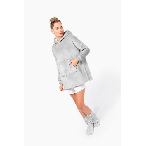 Plaid poncho unisexe - 7