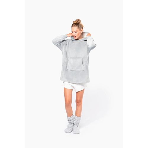 Plaid poncho unisexe - 8