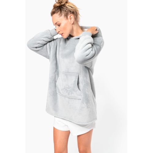 Plaid poncho unisexe - 6