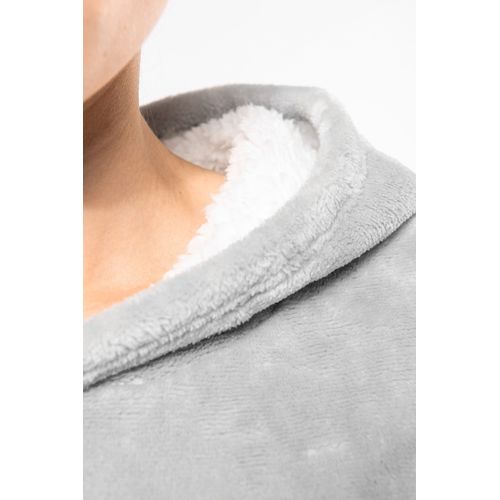 Plaid poncho unisexe - 17