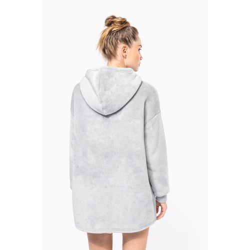 Plaid poncho unisexe - 5