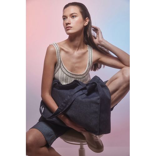 Grand sac shopping denim - 2