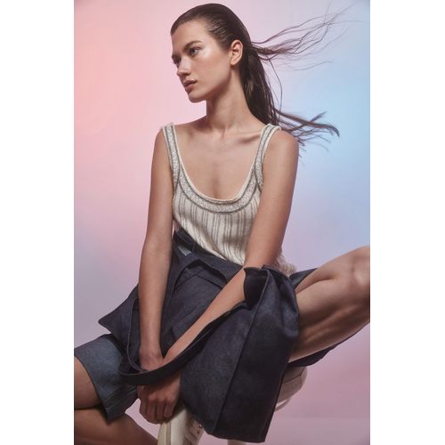 Grand sac shopping denim - 4