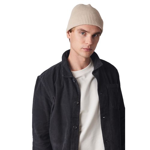 Bonnet côtelé avec revers - 9