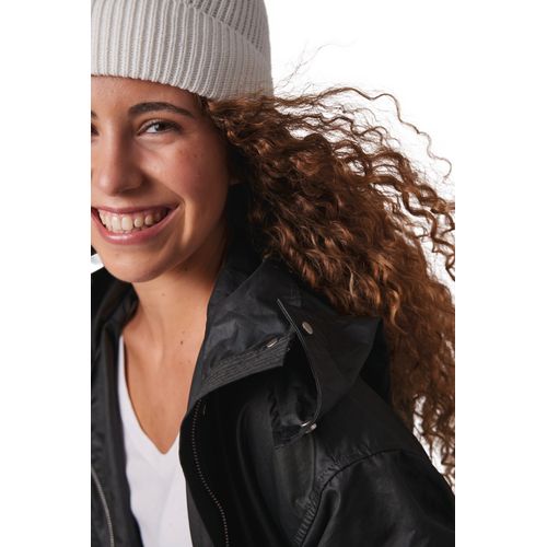 Bonnet côtelé avec revers - 8