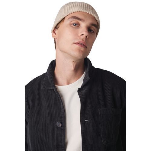 Bonnet côtelé avec revers - 2