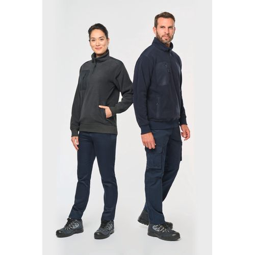 Polaire écoresponsable col zippé unisexe - 12