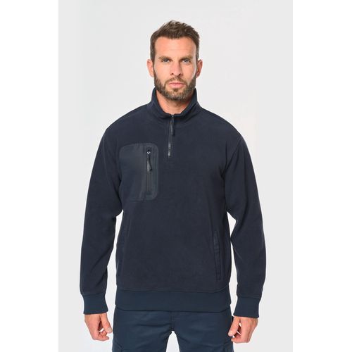 Polaire écoresponsable col zippé unisexe - 7