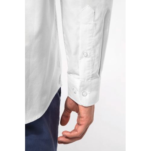 Chemise oxford manches longues homme - 5