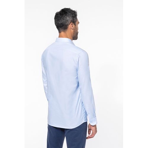 Chemise oxford manches longues homme - 5