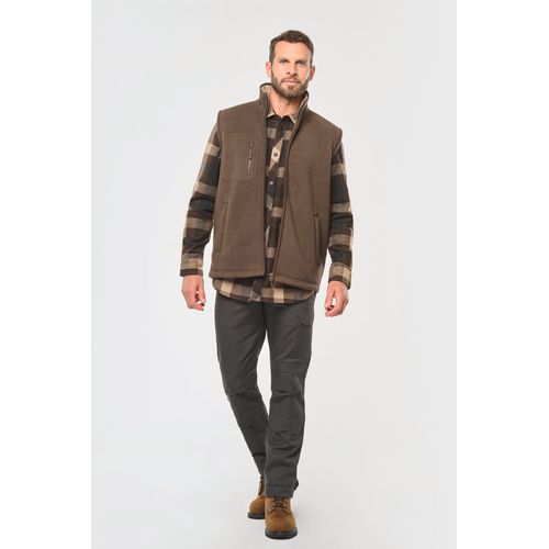 Bodywarmer polaire avec intérieur sherpa unisexe thumbnail 5