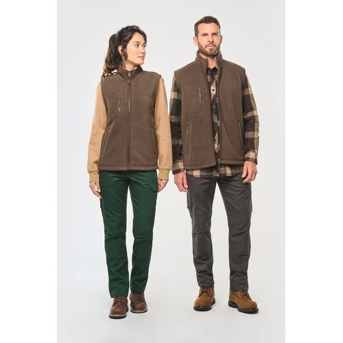 Bodywarmer polaire avec intérieur sherpa unisexe - 12