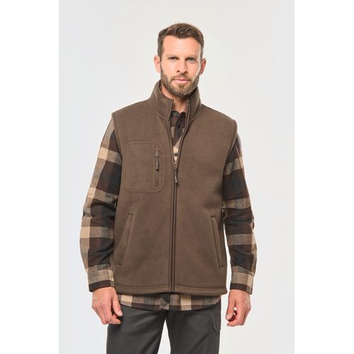 Bodywarmer polaire avec intérieur sherpa unisexe - 2