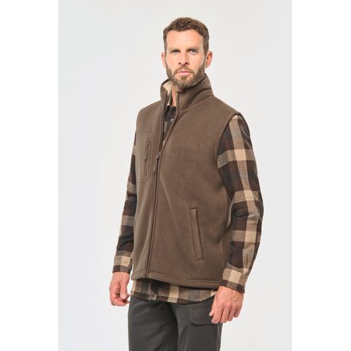 Bodywarmer polaire avec intérieur sherpa unisexe - 4