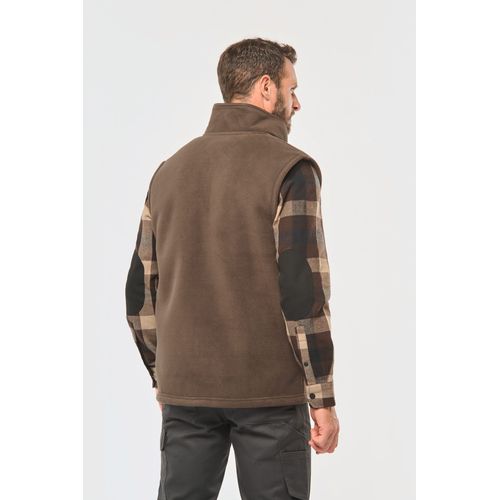 Bodywarmer polaire avec intérieur sherpa unisexe - 3