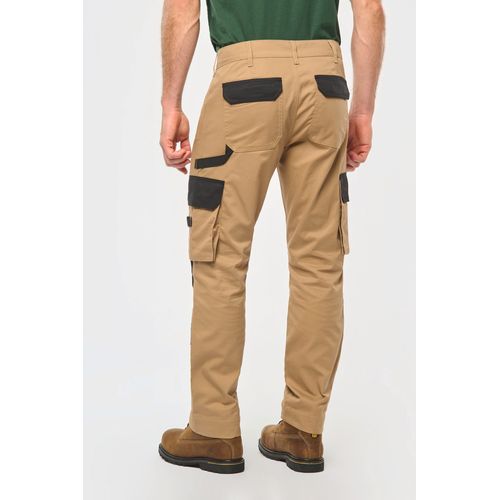 Pantalon de travail bicolore homme - 2
