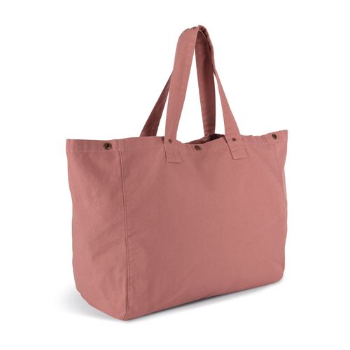 Sac de shopping en coton délavé thumbnail 4