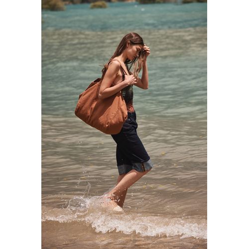 Sac de shopping en coton délavé - 4