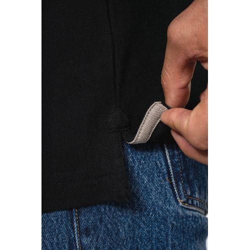Polo maille piquée manches longues homme - 6