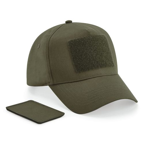 Casquette 5 panneaux avec patch amovible thumbnail 5