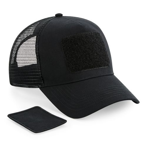 Casquette Filet Réglable à l'Arrière avec Patch Amovible - 4