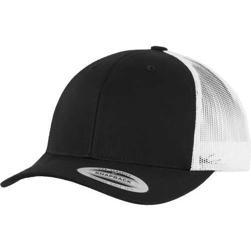 Casquette retro trucker bicolore - 6