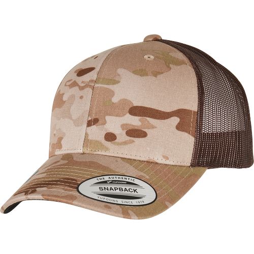 Casquette retro trucker multicam - 7