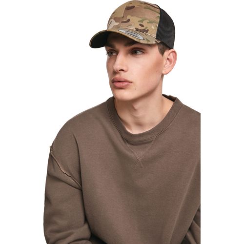 Casquette retro trucker multicam - 2