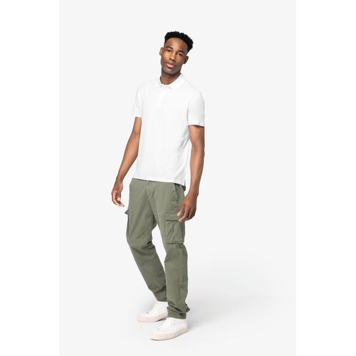 Polo en jersey écoresponsable homme