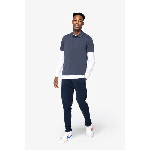 Polo écoresponsable délavé en jersey homme - 2