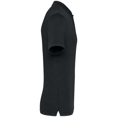Polo ecorresponsable efecto lavado de punto jersey hombre