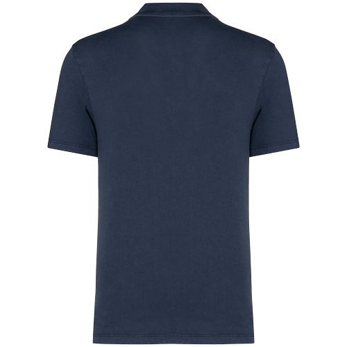 Polo ecorresponsable efecto lavado de punto jersey hombre