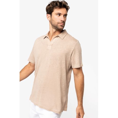 Polo en lin homme thumbnail 4